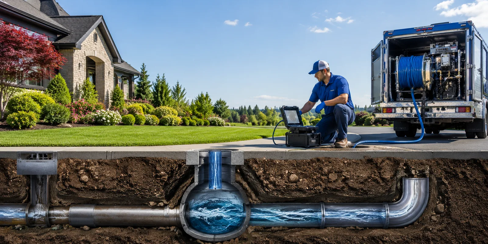 Drainage restoration information for Lesage, WV